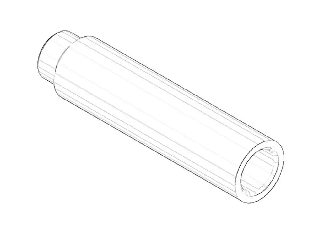 DORNBRACHT Verlängerung ERSATZTEILE 09240316910 1/2'' x 100 mm, 0924031691090 Galeriebild 1